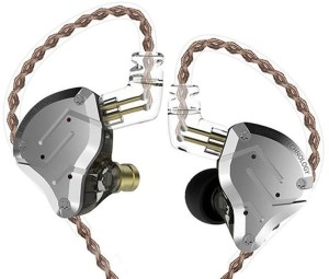 Słuchawki dokanałowe - KZ ZS10 Pro Black