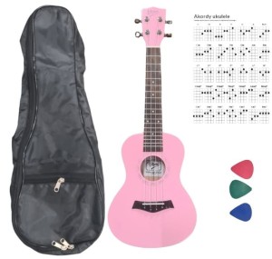 Ukulele koncertowe akustyczne 23" + pokrowiec - V-TONE UK23 PK