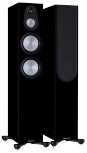 Kolumna podłogowa - Monitor Audio Silver 300 7G Czarny połysk