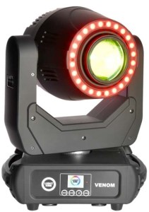 Głowica ruchoma LED oświetlenie estradowe - LIGHT4ME VENOM SPOT RING 200W