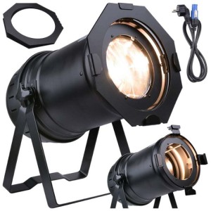 Reflektor teatralny estradowy sceniczny - EVOLIGHTS PAR 64 200W LED ZOOM AUTO  | RATY 0% | SALA ODSŁUCHOWA POZNAŃ