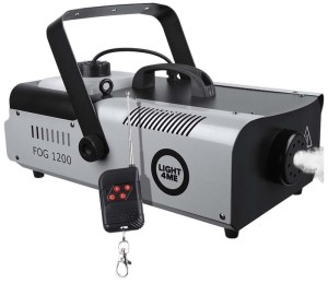 Wytwornica dymu mgły + pilot - LIGHT4ME FOG 1200 | RATY | SALA ODSŁUCHOWA POZNAŃ