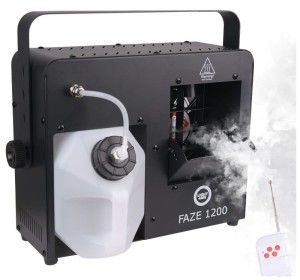 Wytwornica dymu mgły hazer timer + pilot - LIGHT4ME FAZE 1200 | RATY 0% | SALA ODSŁUCHOWA POZNAŃ