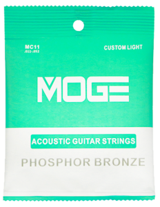 Struny do gitary akustycznej - MOGE MC11  34 "-41" Custom Light | RATY | SALA ODSŁUCHOWA POZNAŃ