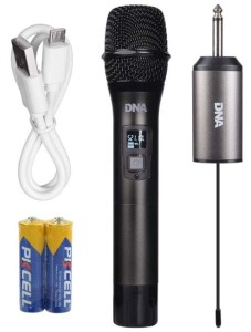 Mikrofon dynamiczny bezprzewodowy system nagłośnienia 518-542 MHz - DNA FU VOCAL SET