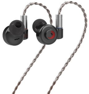 Słuchawki dokanałowe z przetwornikiem dynamicznym - Letshuoer D13 czarne (wtyk 4,4mm) | RATY 0% | SALA ODSŁUCHOWA POZNAŃ