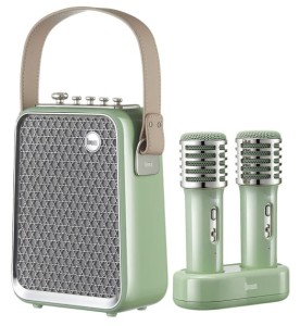 Przenośny głośnik / bezprzewodowy Bluetooth z mikrofonami - Divoom SongBird-HQ Green  | RATY 0% | SALA ODSŁUCHOWA POZNAŃ