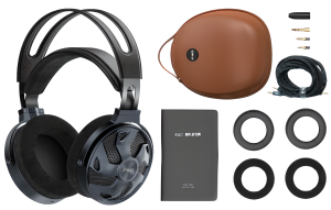 Słuchawki nauszne Hi-Fi typu otwartego - FiiO FT3 350 Ohm Black  | RATY 0% | SALA ODSŁUCHOWA POZNAŃ