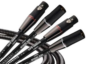 Interkonekt XLR - Ortofon Reference Black XLR 1m | RATY 0% | SALA ODSŁUCHOWA POZNAŃ