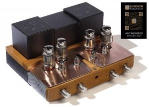 Wzmacniacz lampowy - Unison Research Sinfonia Anniversary Mahoń