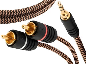Kabel Jack 3,5mm 2xRCA - Proson AR352RCA Arctic Series 1,5m | RATY | SALA ODSŁUCHOWA POZNAŃ