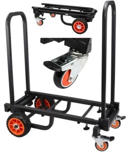Wózek transportowy składany pojemny metalowy platforma dwa uchwyty 150 kg - DNA CART M1 | RATY | SALA ODSŁUCHOWA POZNAŃ 