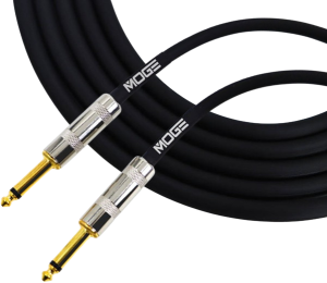 Kabel instrumentalny Jack 6.3mm - Jack 6.3mm - Moge MP22-6 Black 6m  | RATY | SALA ODSŁUCHOWA POZNAŃ