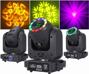 Głowica ruchoma LED oświetlenie sceniczne - LIGHT4ME 100 SPOT RING | RATY 0% | SALA ODSŁUCHOWA POZNAŃ