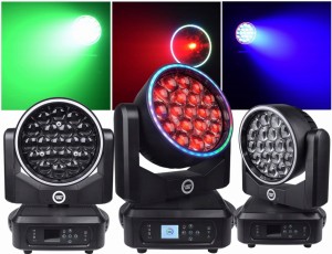 Głowica ruchoma LED reflektor sceniczny - Light4Me Zoom Wash 19x15 Ring | RATY 0% | SALA ODSŁUCHOWA POZNAŃ