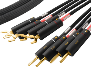 Kabel przewód głośnikowy - Mogami NI głośnikowy Copper Link Banana-Spades (Przewód MOGAMI 2477) 3,5m | RATY 0% | SALA ODSŁUCHOWA POZNAŃ