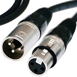 Przewód mikrofonowy sygnałowy XLR - XLR - CABLE4ME 3m | RATY | SALA ODSŁUCHOWA POZNAŃ