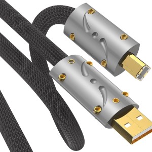 Kabel USB 2.0 A - B - Viborg UC01 1.2m | RATY | SALA ODSŁUCHOWA POZNAŃ