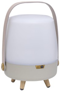 Przenośna bezprzewodowa lampa LED z głośnikiem Bluetooth - Kooduu Lite-up Play Mini (sound by JBL) Sand | RATY 0% | SALA ODSŁUCHOWA POZNAŃ