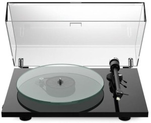 Gramofon analogowy z Wi-Fi i wkładką (Sumiko Rainier MM) - Project T2 W Black Gloss | RATY 0% | SALA ODSŁUCHOWA POZNAŃ