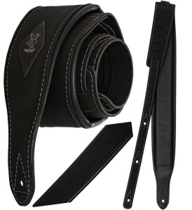 Pasek do gitary uniwersalny - Minotaur Straps Vegan Padded Black 508767 | RATY | SALA ODSŁUCHOWA POZNAŃ