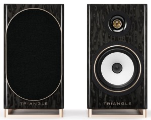 Kolumna podstawkowa aktywna audiofilskie, Wisa, Chromecast, Roon Ready, Spotify Connect, Airplay - Triangle Capella Black Star | RATY 0% | SALA ODSŁUCHOWA POZNAŃ