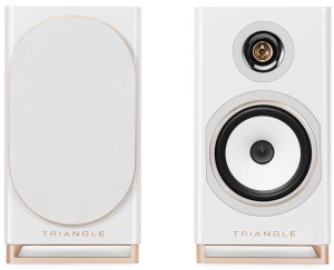 Kolumna podstawkowa aktywna audiofilskie, Wisa, Chromecast, Roon Ready, Spotify Connect, Airplay - Triangle Capella Space White | RATY 0% | SALA ODSŁUCHOWA POZNAŃ 