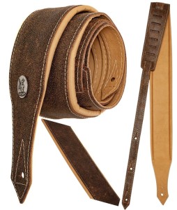 Pasek do gitary uniwersalny czarny - Minotaur Straps Rodie Brown 276038 | RATY | SALA ODSŁUCHOWA POZNAŃ