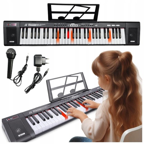 DUZY-KEYBOARD-PIANINO-ORGANY-61KL-PODSWIETLANE-KLAWISZE-DO-NAUKI-MIKROFON-EAN-GTIN-5908249822221.jpeg