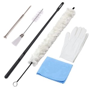 Zestaw szczoteczka + ściereczka do czyszczenia fletu poprzecznego - Kera Audio SZ-08/z | RATY | SALA ODSŁUCHOWA POZNAŃ