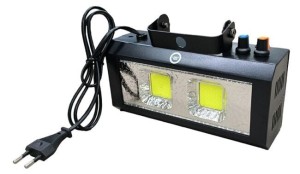 Stroboskop imprezowy dyskotekowy białe światło efekt świetlny LED - LIGHT4ME STROBE 40W | RATY | SALA ODSŁUCHOWA POZNAŃ