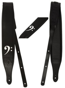 Pasek do gitary uniwersalny - Minotaur Straps Leather Bass F-KEY BK 219865 | RATY | SALA ODSŁUCHOWA POZNAŃ