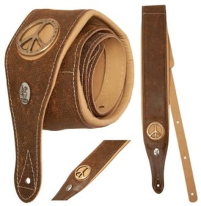 Pasek do gitary uniwersalny - Minotaur Straps PeaceMaker Leather Brown 276034 | RATY | SALA ODSŁUCHOWA POZNAŃ