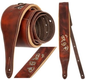 Pasek do gitary uniwersalny - Minotaur Straps Steampunk Bass Brown 363189 | RATY | SALA ODSŁUCHOWA POZNAŃ