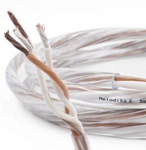 Przewód głośnikowy 4 żyłowy m.in. do Bi-Ampling, Bi-Wiring klasy pre Hi-End OFC 6N, 2x2mm2 + 2x2,5mm2 - Melodika BSC2225 (BSC-2225) Brown Sugar mb | RATY | SALA ODSŁUCHOWA POZNAŃ