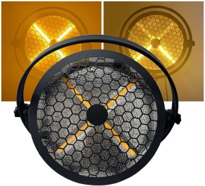 Oświetlenie sceniczne retro vintage reflektor ciepły biały + RGB - EVOLIGHTS LUMEN X | RATY 0% | SALA ODSŁUCHOWA  POZNAŃ