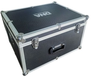 Walizka transportowa na sprzęt audio efekty świetlne akcesoria 2 klucze - DNA CASE 53x43x30 | RATY | SALA ODSŁUCHOWA POZNAŃ
