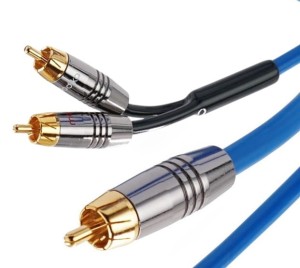 Kabel do subwoofera typu Y (1xRCA-2xRCA) - Melodika SBSWY60 Sky Blue 6m | RATY 0% | SALA ODSŁUCHOWA POZNAŃ 