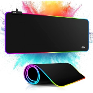 Wysokiej jakości podświetlana podkładka pod mysz - Mozos GAMING-MP-L 80x30cm | RATY | SALA ODSŁUCHOWA POZNAŃ