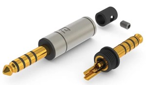 Wysokiej jakości wtyk 4,4 mm TRRRS z miedzi tellurowej - aeco AT4-1812G | RATY | SALA ODSŁUCHOWA POZNAŃ