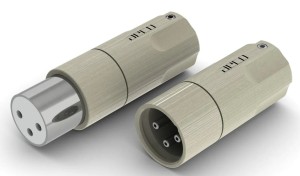 Zestaw męski i żeński 3-pinowy wtyk XLR z miedzi tellurowej (rodowane) - aeco AMI-1060R (2 szt., męski + żeński)  | RATY | SALA ODSŁUCHOWA POZNAŃ