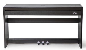 Pianino cyfrowe ze statywem drewnianym - V-TONE DP-88 BK Czarne | RATY 0% | SALA ODSŁUCHOWA POZNAŃ