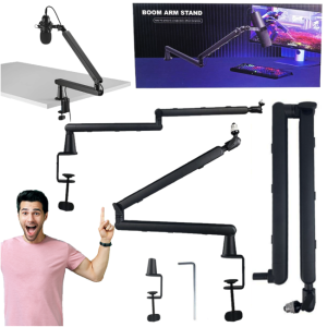 Statyw mikrofonowy biurkowy wysięgnik ramię czarny solidny do 2 kg klucz imbusowy - DNA TMS PRO 2  | RATY | SALA ODSŁUCHOWA POZNAŃ
