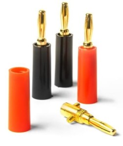 Wtyki bananowe - TCI Plastic Banana 4mm 4 szt. | RATY | SALA ODSŁUCHOWA POZNAŃ