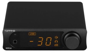 Wzmacniacz słuchawkowy - Topping MX3s Czarny  | RATY 0% | SALA ODSŁUCHOWA POZNAŃ