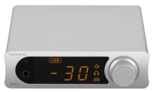 Wzmacniacz słuchawkowy - Topping MX3s Srebrny  | RATY 0% | SALA ODSŁUCHOWA POZNAŃ