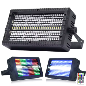 Stroboskop blinder oświetlacz efekt świetlny 24x1W CW/A + 240x0,2W RGB LED - LIGHT4ME AURI STROBE | RATY | SALA ODSŁUCHOWA POZNAŃ