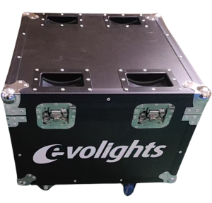 Solidna skrzynia transportowa na 4 sceniczne reflektory par - EVOLIGHTS GLACIER 18 CASE 4IN1 | RATY 0% | SALA ODSŁUCHOWA POZNAŃ
