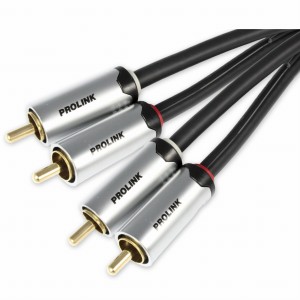 Kabel 2xRCA - 2xRCA - Prolink Futura FTC 101 20m