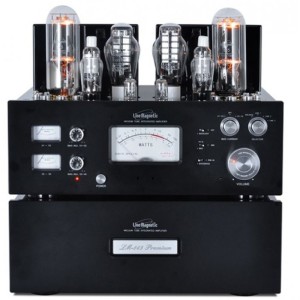 Lampowy wzmacniacz zintegrowany - LineMagnetic LM 845 Premium Czarny | RATY 0% | SALA ODSŁUCHOWA POZNAŃ